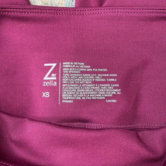 Z by Zella High Waist 7/8 Daily Pocket Leggings in Purple Caspia, XS - Picture 9 of 9